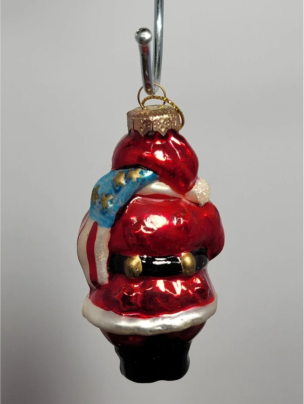 Thomas Pacconi Santa Blown Glass Christmas Ornament Museum Series